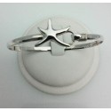 RA4174MBSS 4mm High polished Starfish bangle 